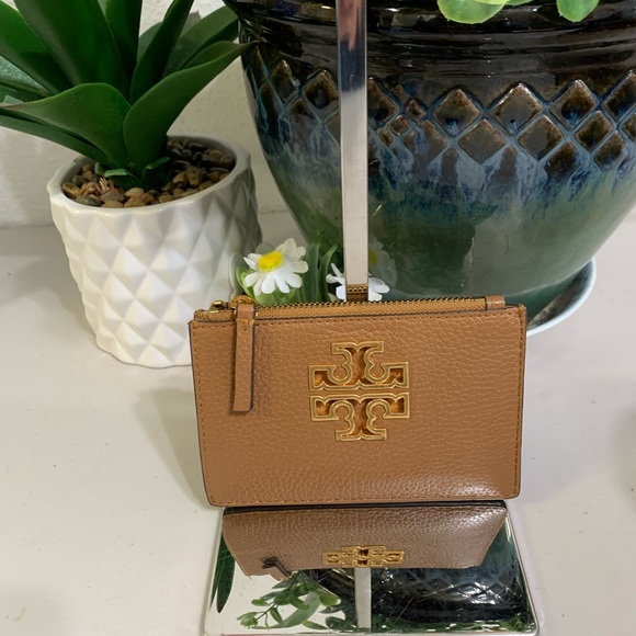 👜💕 Tory Burch Tan Leather Shoulder Bag with wallet - Picture 13 of 15